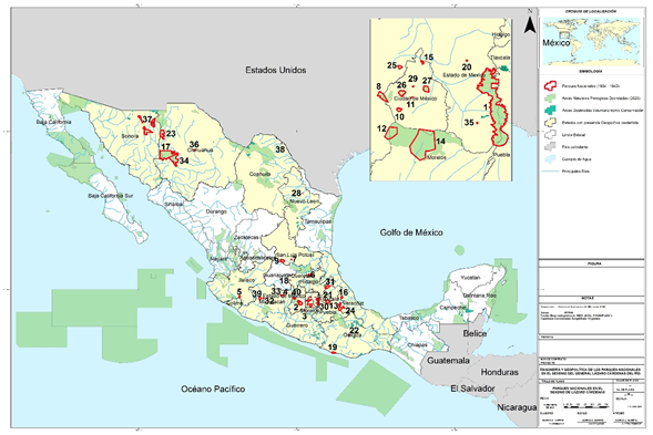 Geopolitics and Freemasonry in Lázaro Cárdenas' National Parks Project